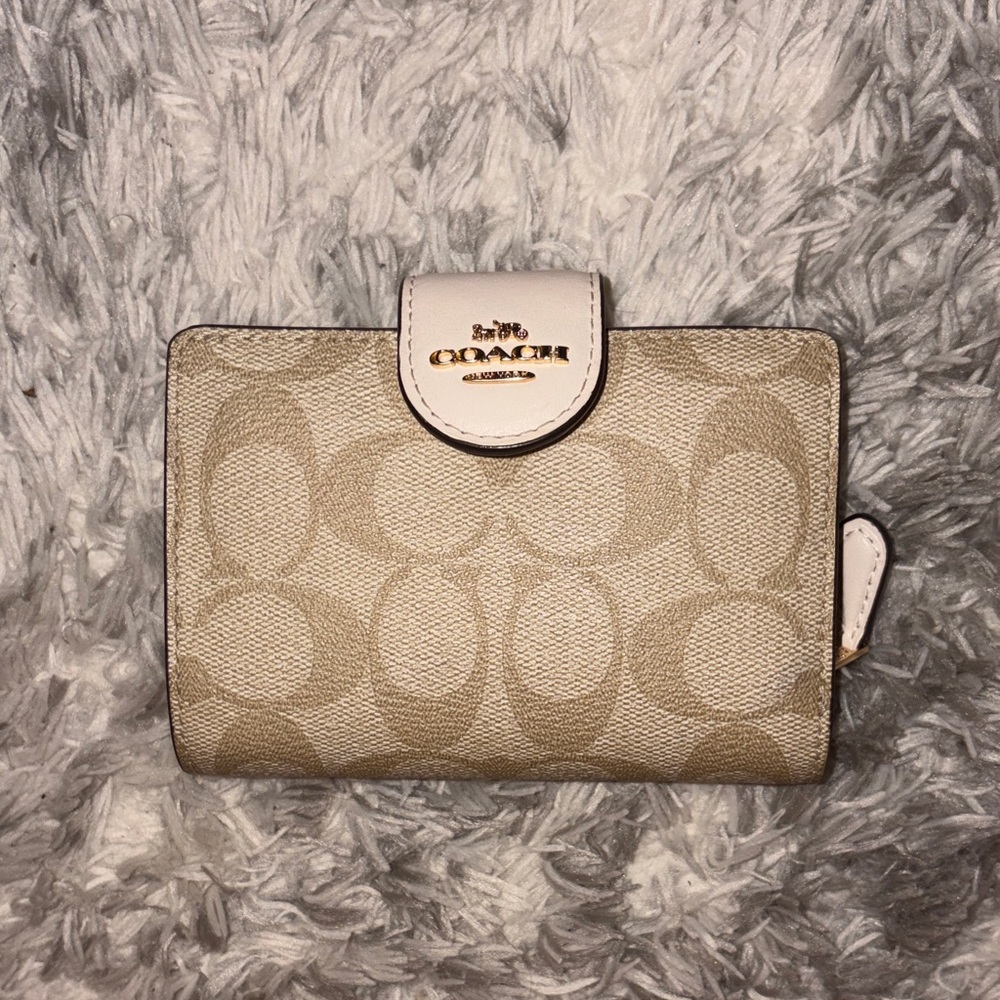 Coach Tan Signature Wallet